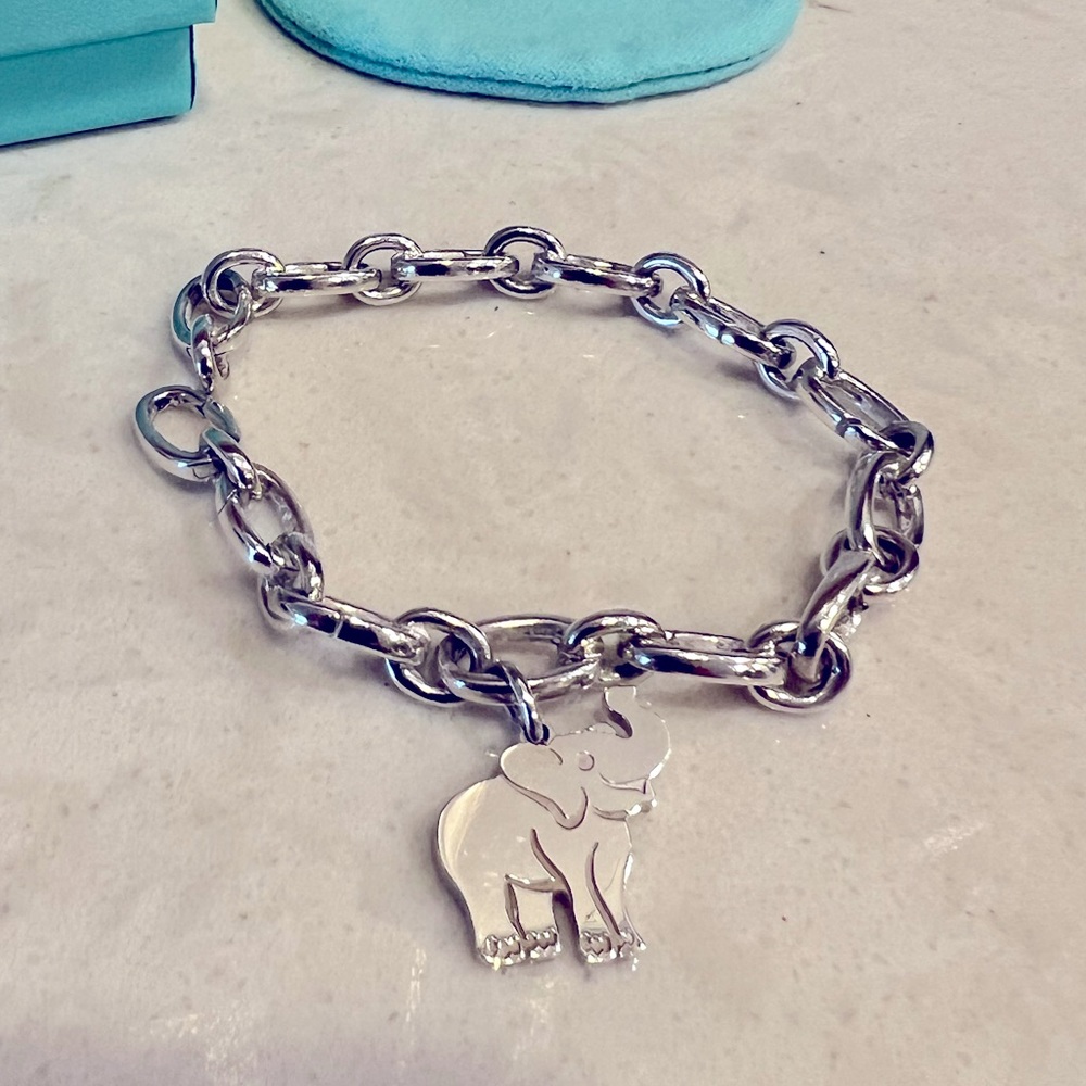 Tiffany & Co elephant charm